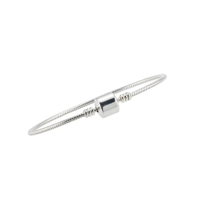 925 Sterling Silver Minimal Charm Womenβs Bracelet