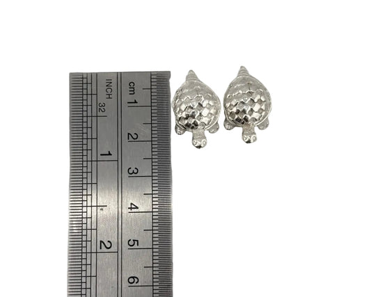 Silver Pair of Turtle Figurine 14gm - Auspicious