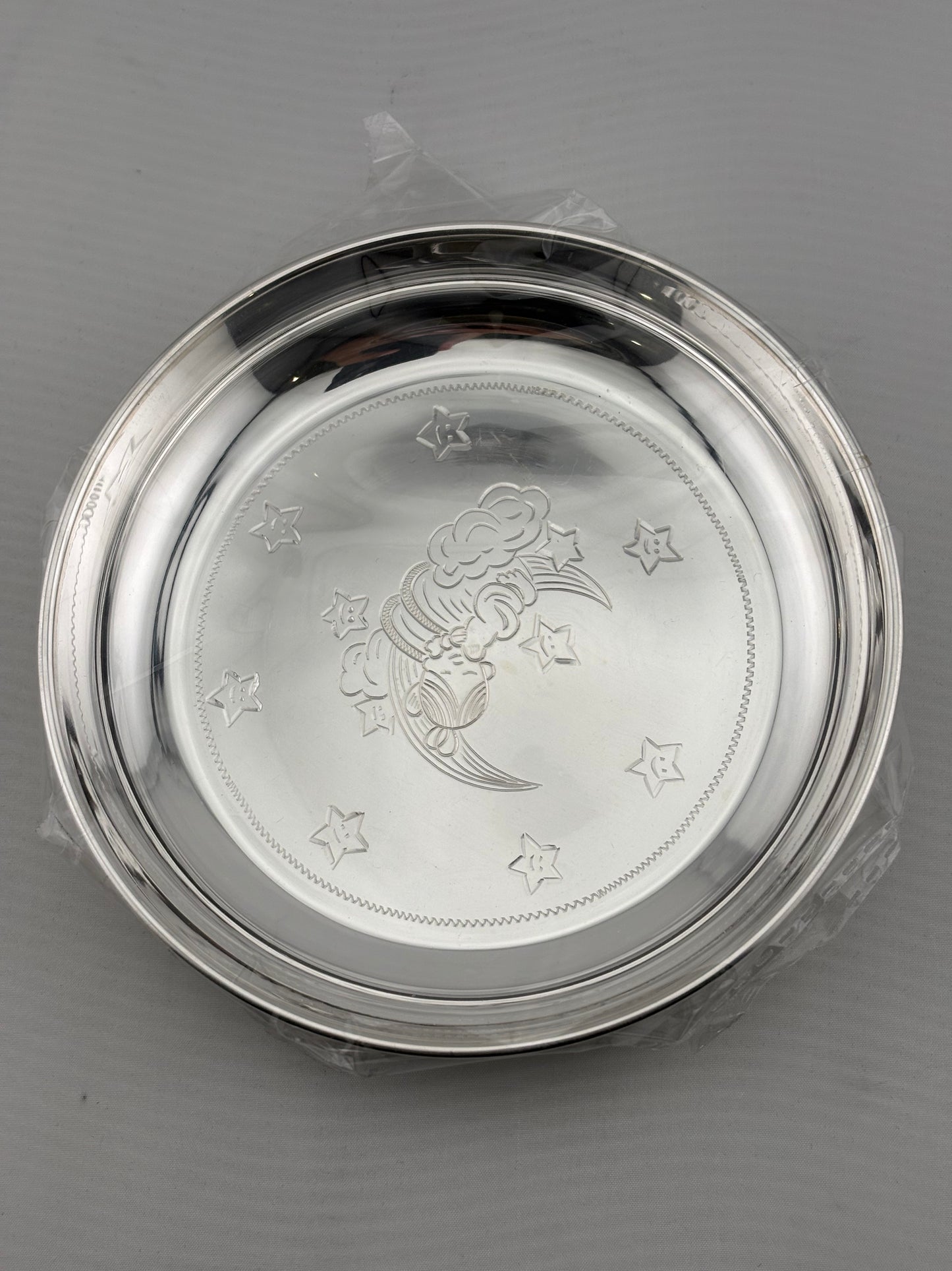 Silver Small Plate 100gm – Traditional Serving Plate