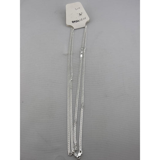 Fine Curb Link Silver Chain 925 | Slim Everyday Sterling