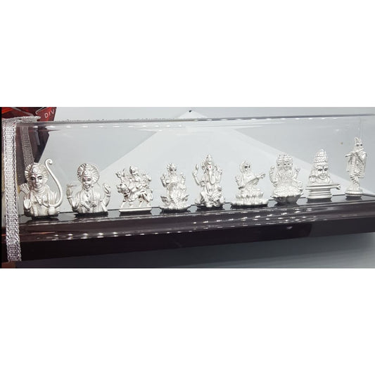 Pure Silver 9 Temple Idol