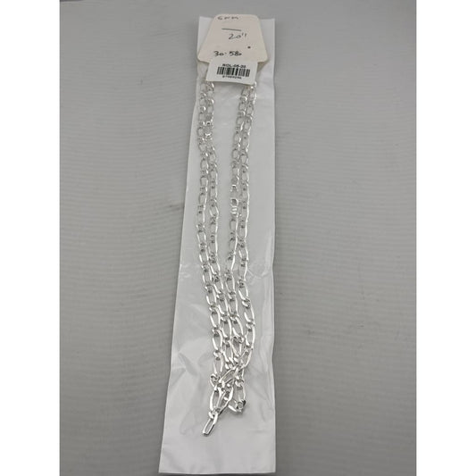 Rolo Silver Chain in 925 Sterling | Round Link Belcher
