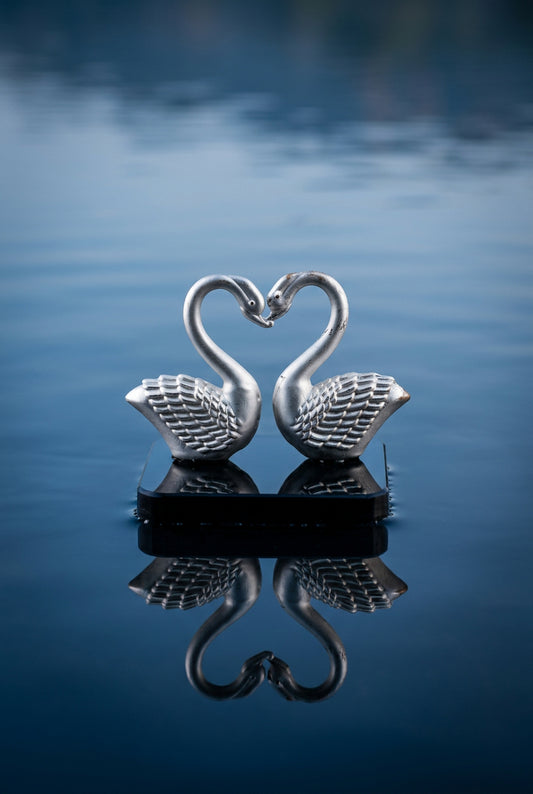 Silver Duck Figurine 24gm – Decorative Showpiece for Home &