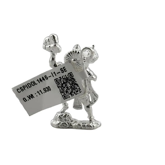 Sterling Silver (92.5% purity) Lord Hanuman Idol– Murti