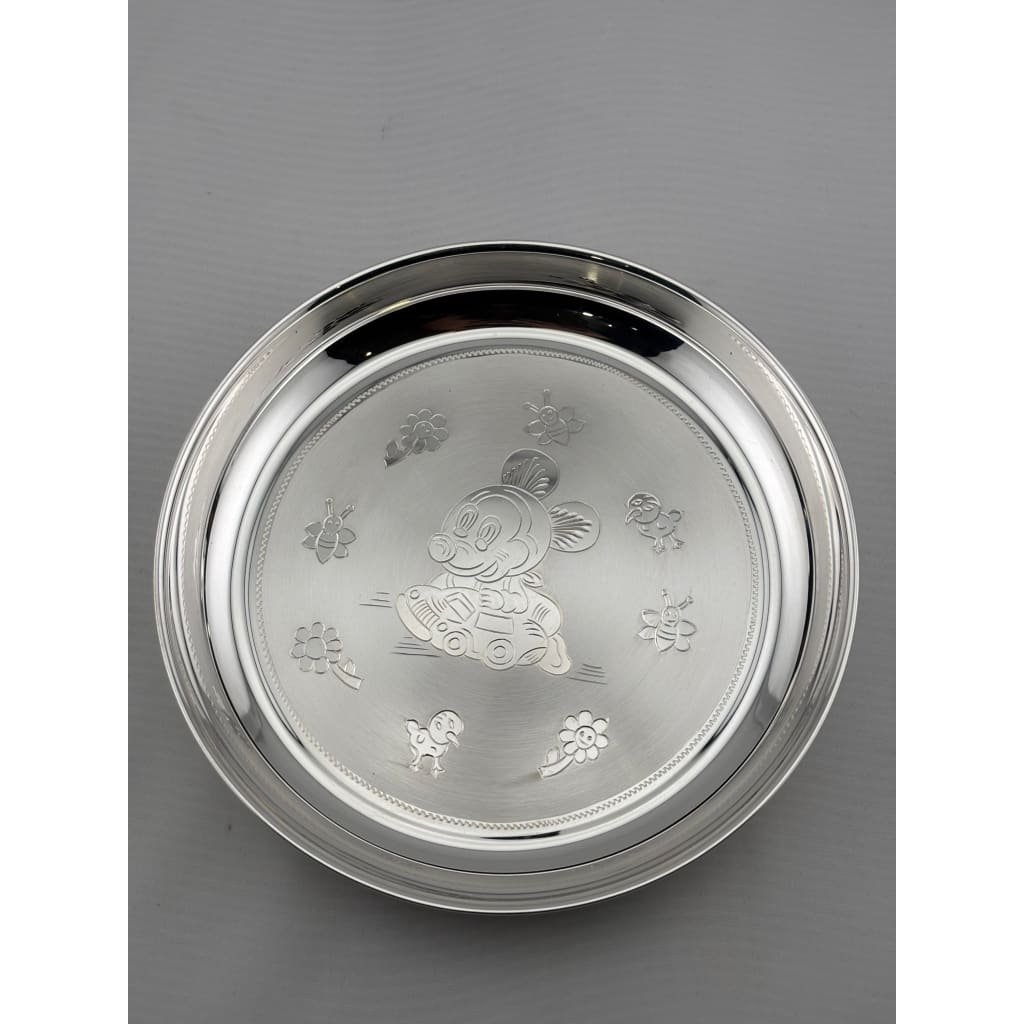Silver Plate 150gm – Traditional Serving for kids& Gifting