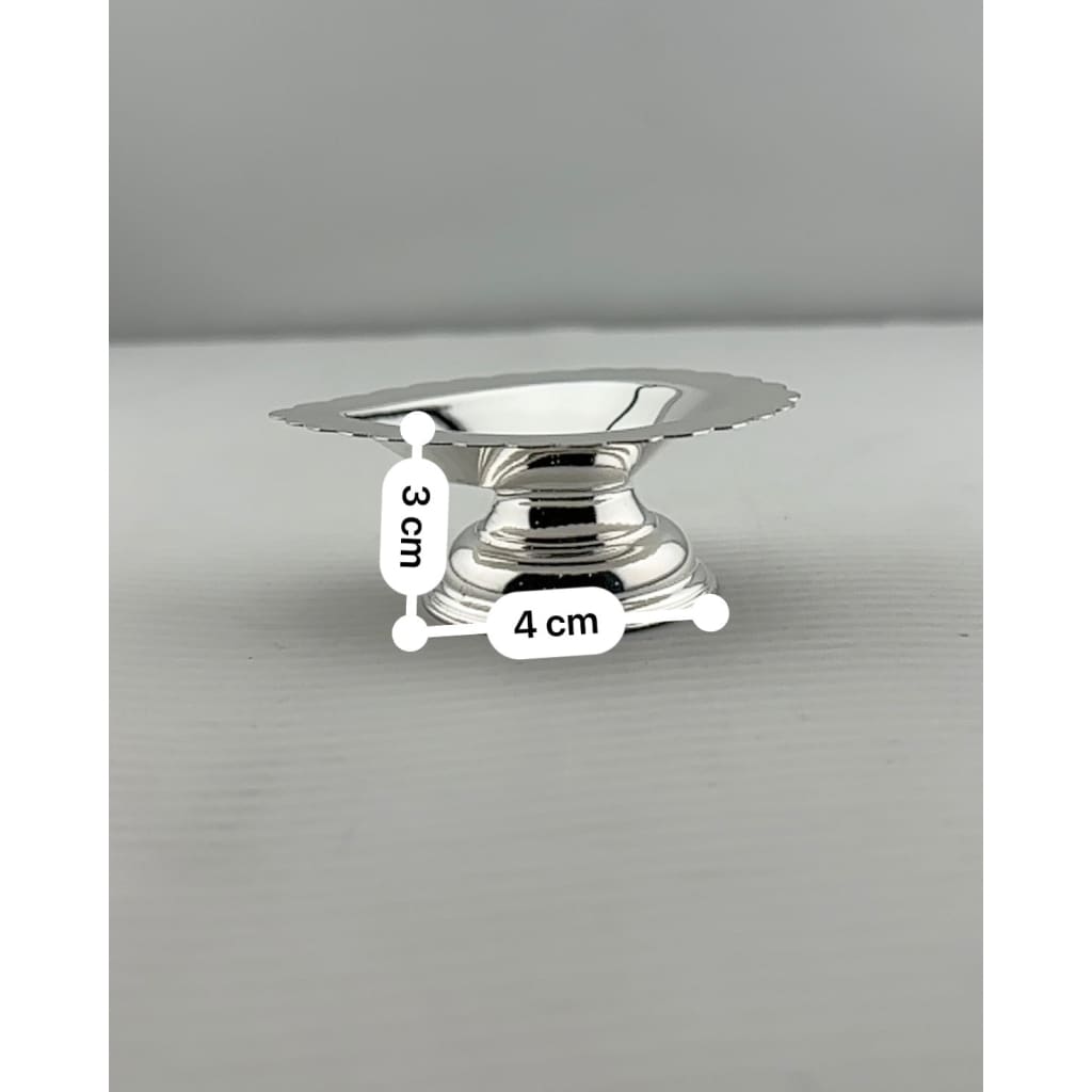 Sterling Silver Diya 17gm – Gift-Ready Pooja Lamp - Puja