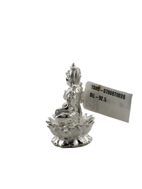 Load image into Gallery viewer, Silver Maa Lakshmi Idol 18gm – Spiritual Lakshmi Murti for Temple Decor &amp; Festivals
