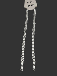 Load image into Gallery viewer, Silver Curb Link Bracelet 925 – Flat Chain | 7mm

