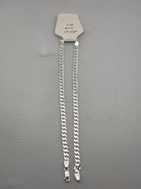 Load image into Gallery viewer, Silver Curb Link Bracelet 925 – Flat Chain | 5mm
