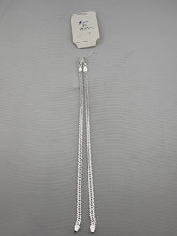 Load image into Gallery viewer, Silver Japanese Curb Link Bracelet 925 – Flat Chain
