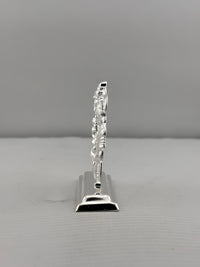 Load image into Gallery viewer, Sterling Silver Shiva Family Idol (20g) – 2D Shiv Parivar Murti for Home Mandir &amp; Housewarming Gift
