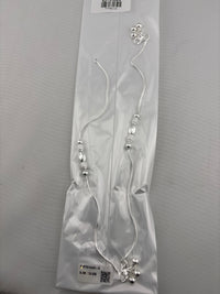 Load image into Gallery viewer, Trio Bead Elegance Silver Anklet – 99.9% Pure Silver – Weight:20g
