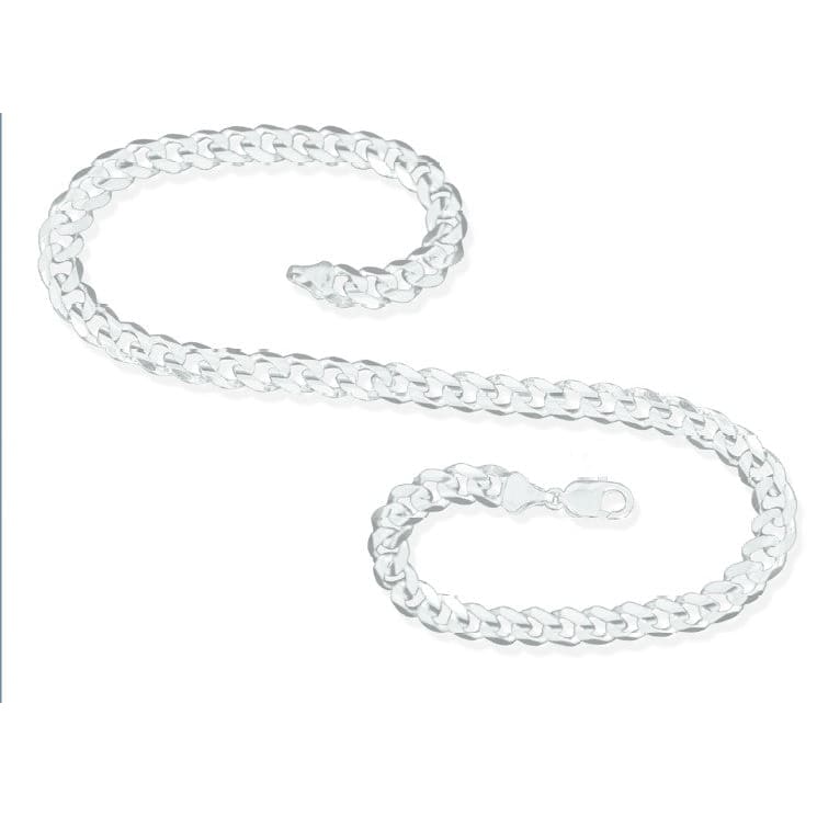 Sterling Silver Curb Chain 8MM (SCH0001-200)