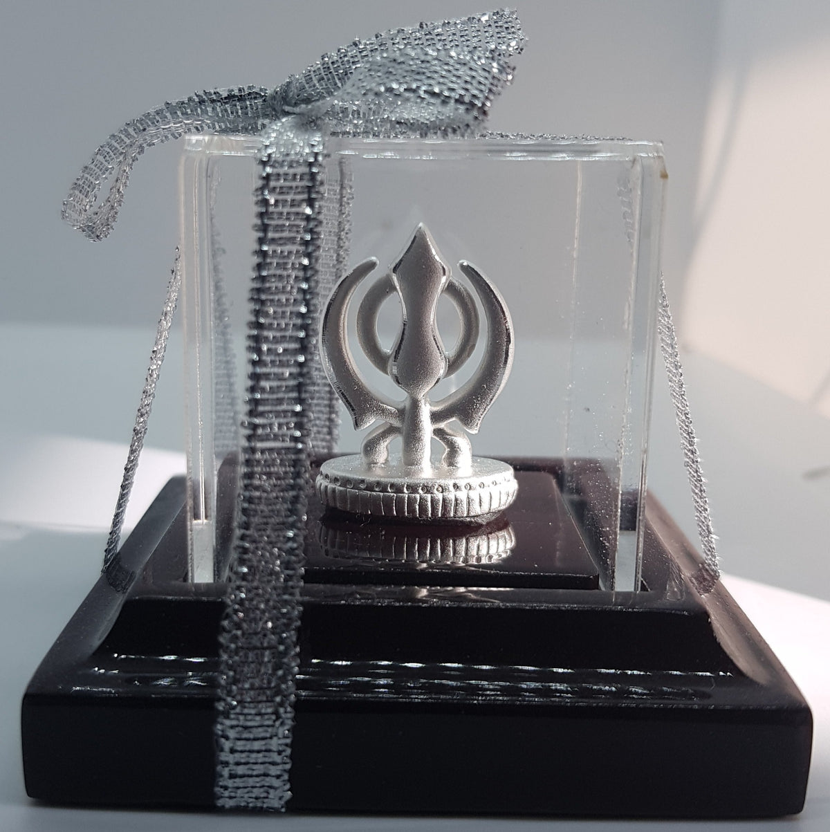 Silver 99.9% pure Khanda sahab Idol (443/005)