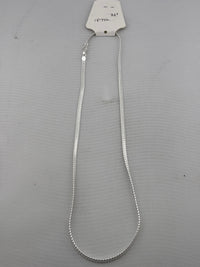 Load image into Gallery viewer, Smooth Flat Link Silver Chain 925
