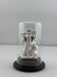 Load image into Gallery viewer, 999 Pure Silver Kalimata Idol 15gm – Divine Kali Murti for Navratri &amp; Temple Décor
