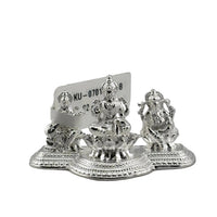 Load image into Gallery viewer, Pure Silver Laxmi Ganesh Saraswathi silver idol
