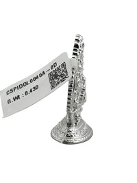 Load image into Gallery viewer, Silver Maa Lakshmi Idol 10gm – Spiritual Lakshmi Murti for Temple Decor &amp; Festivals
