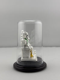 Load image into Gallery viewer, 999 Pure Silver Ganesha (Lalbaugcha Raja) Idol 12gm – Divine Ganpati Murti for Pooja
