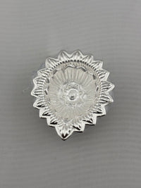 Load image into Gallery viewer, Silver Diya Design 2 12gm – Traditional Pooja Lamp for Temple &amp; Festivals
