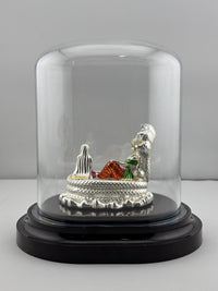 Load image into Gallery viewer, 999 Pure Silver Vishnu &amp; Lakshmi Idol 12gm – Divine Couple Murti for Temple &amp; Gifting
