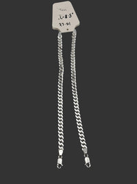 Load image into Gallery viewer, Silver Curb Link Bracelet 925 – Flat Chain | 7mm
