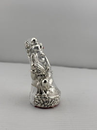 Load image into Gallery viewer, Silver Ganesha Idol 22gm – Divine Ganpati Murti for Home Mandir &amp; Gifting

