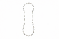 Load image into Gallery viewer, Figaro Silver Chain in 925 Sterling Silver | Italian Link Necklace
