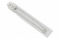 Load image into Gallery viewer, Japanese Curb Silver Chain in 925 Sterling Silver | Sleek Flat Link Chain Necklace
