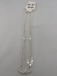 Load image into Gallery viewer, Fine Rope Twist Silver Chain 925
