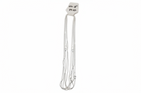 Load image into Gallery viewer, Fine Rope Twist Silver Chain 925
