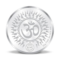 Load image into Gallery viewer, 50gm pure silver coin 999 purity Fine Silver Lakshmi
