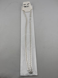 Load image into Gallery viewer, Heavy Curb Link Silver Chain in 925 Sterling Silver | Thick Chain Necklace
