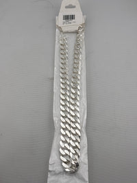 Load image into Gallery viewer, Heavy Curb Link Silver Chain in 925 Sterling Silver | Thick Chain Necklace
