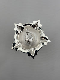 Load image into Gallery viewer, Silver Diya 48gm – Traditional Pooja Lamp for Temple &amp; Festivals
