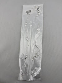 Load image into Gallery viewer, Dotted Bead Grace Silver Anklet – 99.9% Pure Silver – Weight:10g
