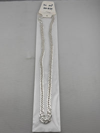 Load image into Gallery viewer, Heavy Curb Link Silver Chain in 925 Sterling Silver | Thick Chain Necklace
