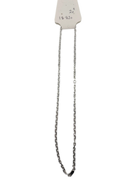Load image into Gallery viewer, Oval Link Cable Silver Chain in 925 Sterling Silver | Classic Necklace (20 Inch, 18.57g)
