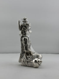Load image into Gallery viewer, 999 Pure Silver Lord Hanuman Idol 59.97gm – Divine Bajrangbali Murti for Temple &amp; Pooja
