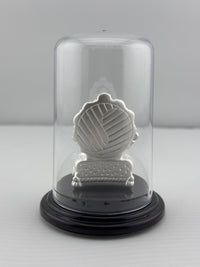 Load image into Gallery viewer, 999 Pure Silver Ganesha Idol 11gm – Ganpati Murti for Home Mandir &amp; Gifting
