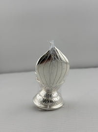 Load image into Gallery viewer, Silver Diya 15gm – Traditional Pooja Lamp for Temple &amp; Festivals
