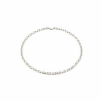 Load image into Gallery viewer, 925 Sterling Silver Box Link Chain Necklace – Rectangular
