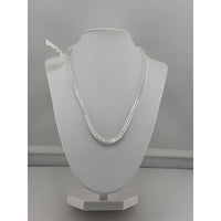 Load image into Gallery viewer, 925 Sterling Silver Braided Wheat Chain Necklace –
