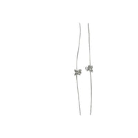 Load image into Gallery viewer, 925 Sterling Silver Butterfly Charm Anklet with CZ Accent
