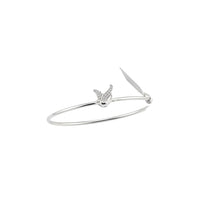 Load image into Gallery viewer, 925 Sterling Silver Butterfly CZ Bracelet | 6g
