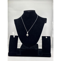 Load image into Gallery viewer, 925 Sterling Silver Crescent Moon CZ Chain Bracelet
