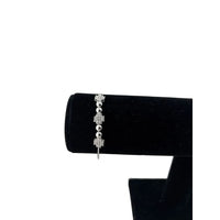 Load image into Gallery viewer, 925 Sterling Silver Cross Floral CZ Adjustable Bracelet | 5g

