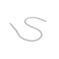Load image into Gallery viewer, 925 Sterling Silver Cuban Chain Necklace – Classic Flat
