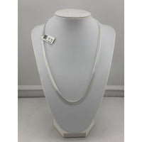 Load image into Gallery viewer, 925 Sterling Silver Curb Chain Necklace – Slim Cuban Link
