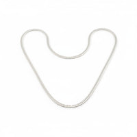 Load image into Gallery viewer, 925 Sterling Silver Curb Chain Necklace – Slim Cuban Link

